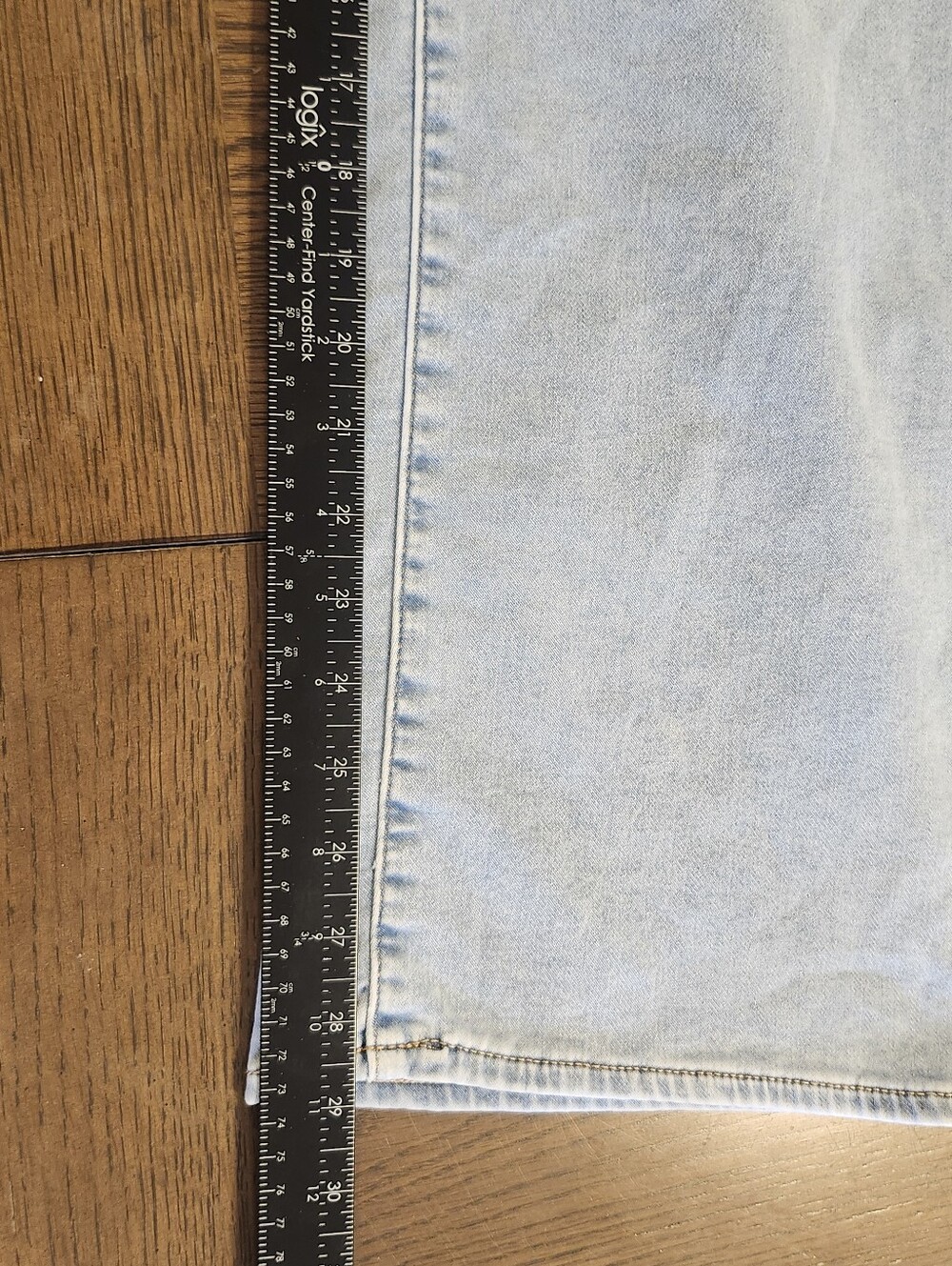 GAP High Rise Wide Leg Sweatpant Jean Women's Size 26/2R - Picture 7 of 7